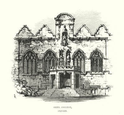 牛津大学奥利尔学院 作者 塞缪尔·里德